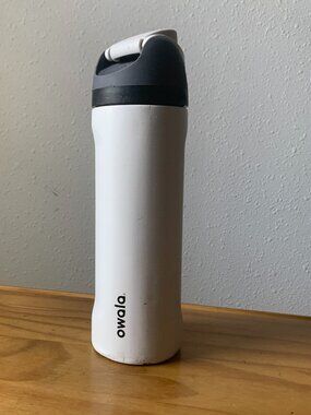 Owala FreeSip 24oz Insulated Stainless Steel Water Bottle White Shy Marshmallow